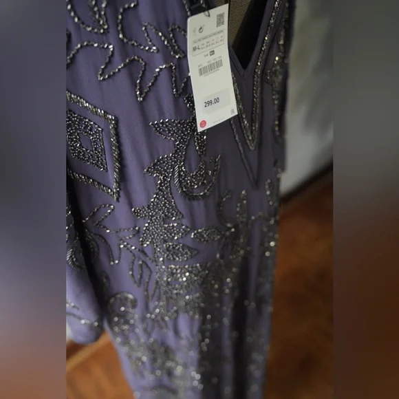 Zara beaded Tunic Dress - Picture 5 of 12